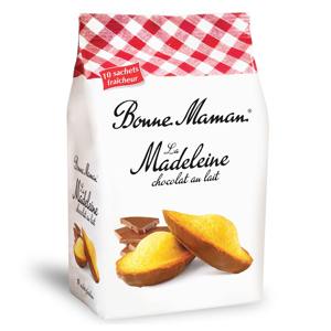 10 madeleines au chocolat - BONNE MAMAN - de 30g