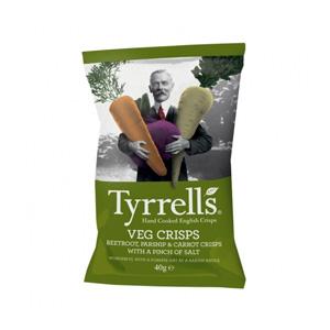 Chips mélange de légumes - TYRRELLS - 40g x24
