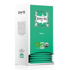 Boite de 25 sachets de thé vert Detox bio - KUSMI TEA