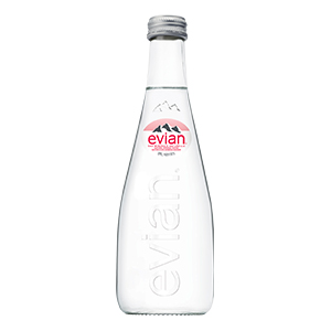 Eau plate - EVIAN - 33cl x20 - Verre recyclable