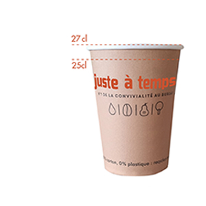 Gobelet carton JAT - 25/27cl x100