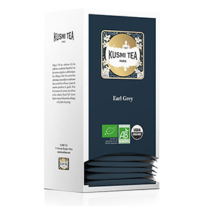 Boite de 25 sachets de thé noir Earl Grey bio - KUSMI TEA