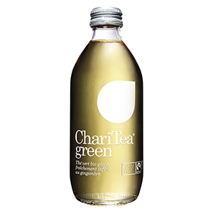 Thé vert glacé Bio - CHARITEA - 33cl x12