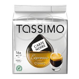 16 dosettes Carte Noire Expresso - TASSIMO