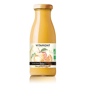 Pur Jus Cocktail de Fruits bio - VITAMONT - 25cl x 15