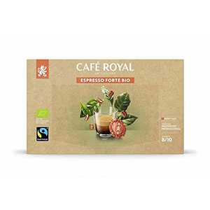 50 capsules Espresso Forte bio - CAFE ROYAL