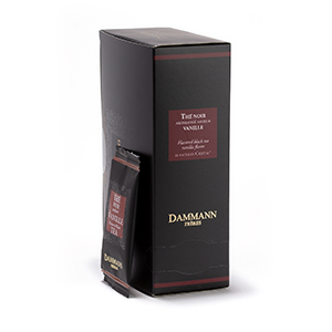 Boite de 24 sachets de thé noir vanille - DAMMANN