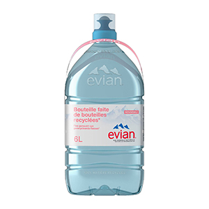 Eau plate - EVIAN - 6L - rPET