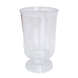 Verre à pied réutilisable - 17cl x10