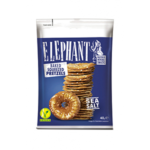 Bretzels sel de mer - ELEPHANT - 40g x 24