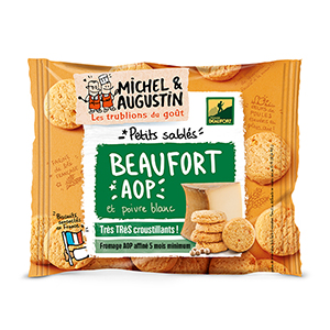 Sachet sablés Beaufort - MICHEL & AUGUSTIN - 30g x12