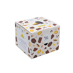 Madeleine coque chocolat noir Maison - COLIBRI - x30