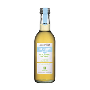 Infusion glacée citron vert - Alain Milliat - 25cl x15 