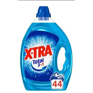 Lessive liquide X-TRA Total 44 lavages 1,98L