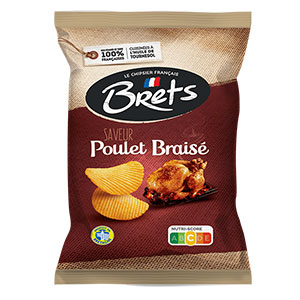 Chips poulet braisé - BRET'S - 25g x32