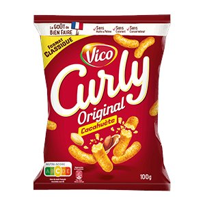 Curly original cachuète - VICO - 100g