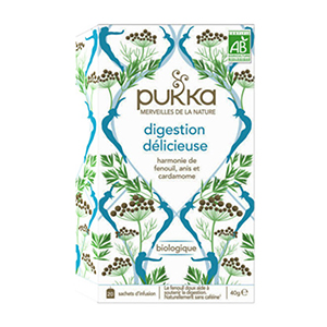 Boite de 20 infusions Digestion Délicieuse - PUKKA