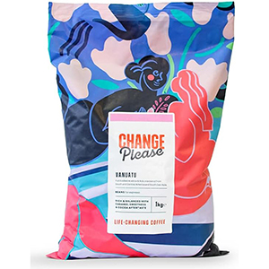 Café grains Vanuatu - CHANGE PLEASE - 1kg