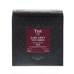 Boite de 50 sachets de thé noir Earl Grey Yin Zhen - DAMMANN