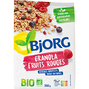 Granola fruits rouges - BJORG - 350g