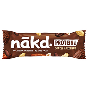 Barre protein cacao noisette NĀKD - x16