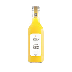 Pur jus d'ananas bio Maison - VITAMONT - 25clx12