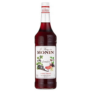 Sirop de grenadine - Monin - 1L - verre recyclable