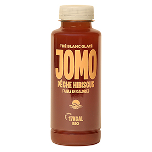 Thé glacé pêche et hibiscus - JOMO - 35cl x12