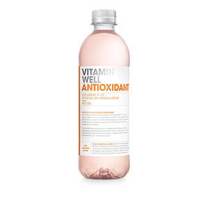 Boisson vitaminée Antioxydant pêche - VITAMIN WELL - 50cl x12
