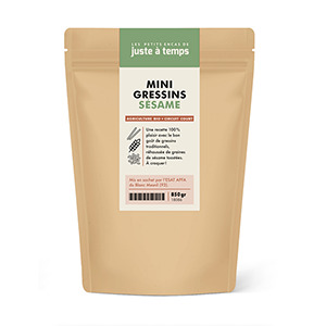 Mini gressins sésame - JAT - 850g