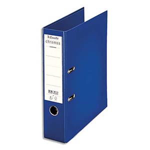 Lot de 10 classeurs bleu - ESSELTE