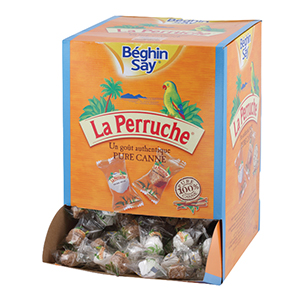 Morceaux de sucre de canne ambré/blanc - BÉGHINSAY - x500