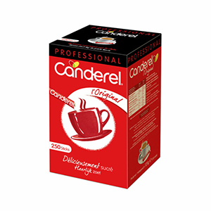 Boite de 250 sticks d'édulcorants - CANDEREL